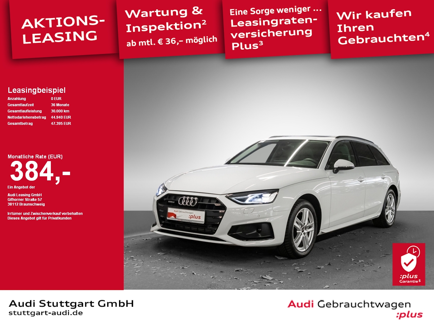 Audi A4 Avant advanced 40 TFSI quattro
