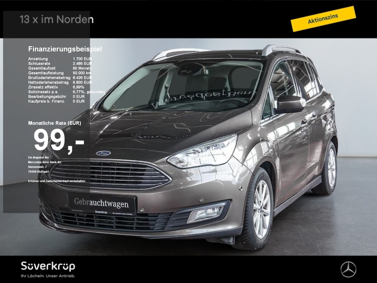 Grand C-Max Titanium Navi SHZ PDC AHK 6Sitze