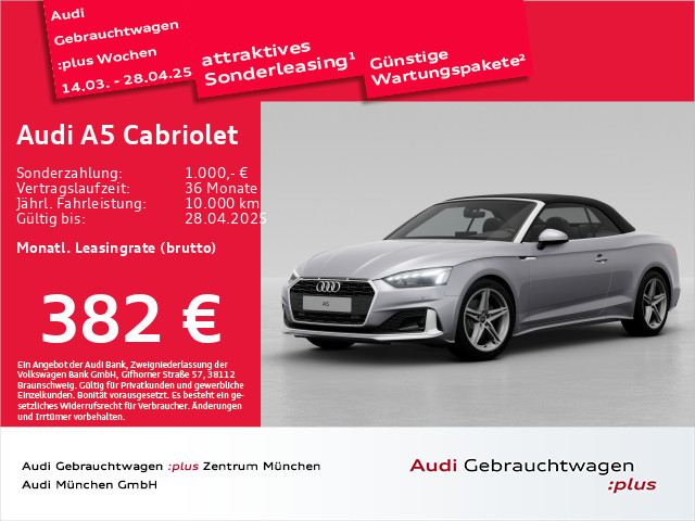 Audi A5 Cabriolet 35 TDI advanced