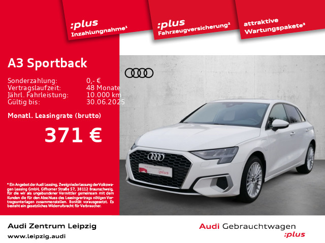 A3 Sportback 40 TFSI e-tron adv. *Parkassistent*
