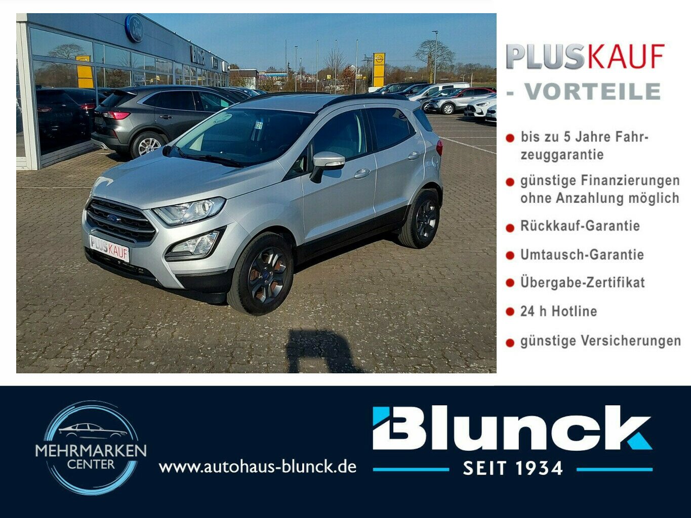 Ford EcoSport 1.0 Cool Connect i 100 Cool Connect