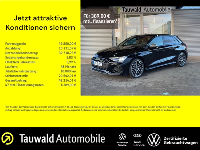 S3 Sportback S tronic quattro MATRIX/RFK/PANO