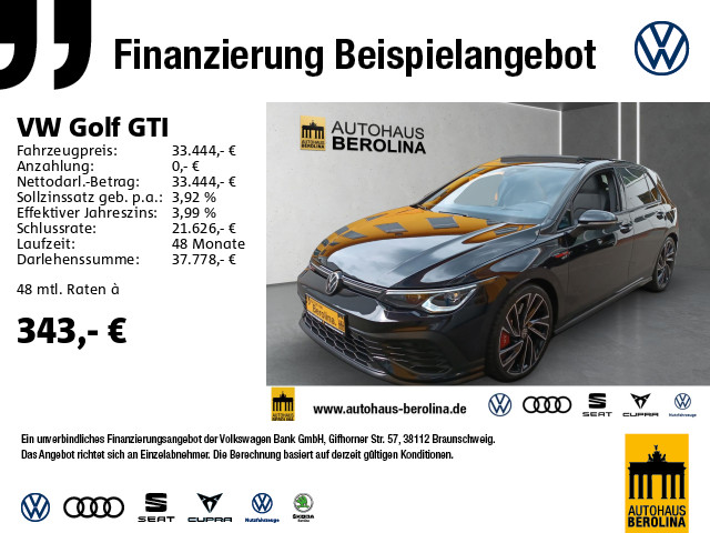 Golf VIII GTI Clubsport DSG *PANO*IQ-MATRIX*HuD*