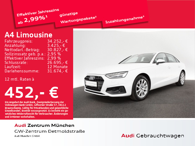 Audi A4 Limousine 40 TDI