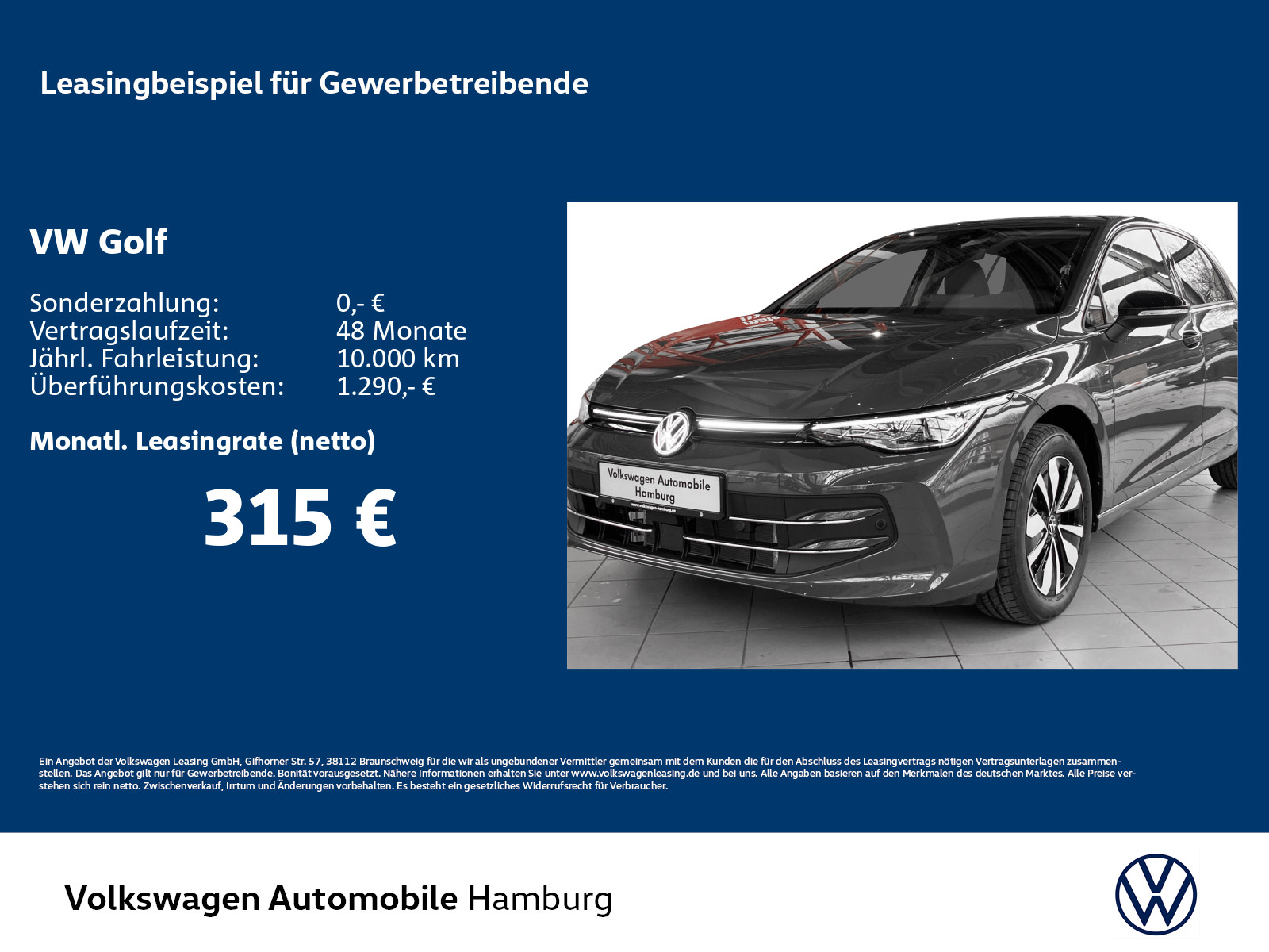Volkswagen Golf 1.5 l Life eTSI OPF
