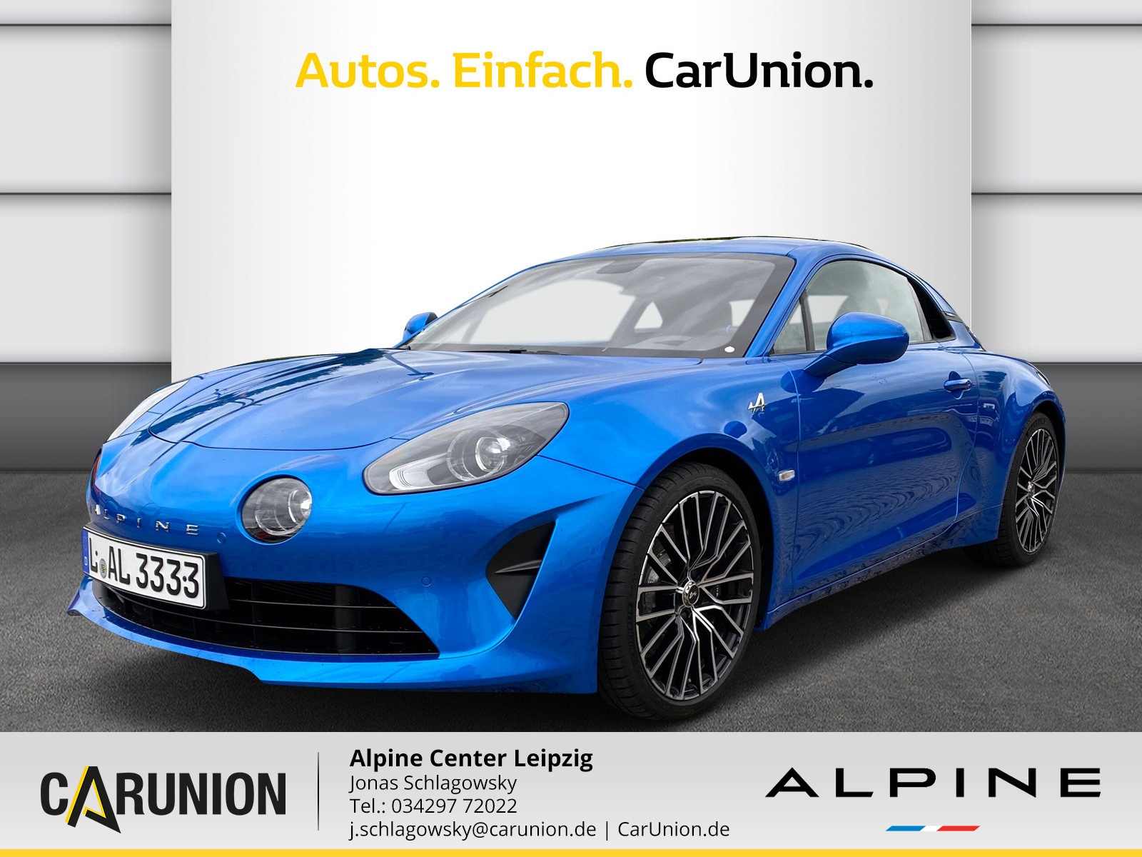 Renault Alpine A110 Alpine A110 Alpine blau