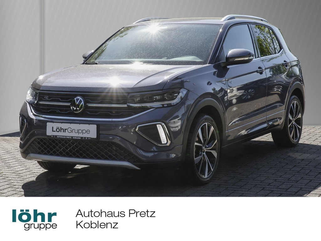 T-Cross 1.0 TSI DSG R-Line AHK, RFK, IQ.Light, Navi., ACC, 18"Alu.,