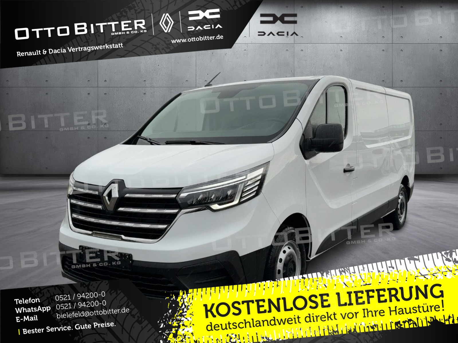 Trafic dCi130 Komfort Kasten L2H1 PARKP/KLIMA