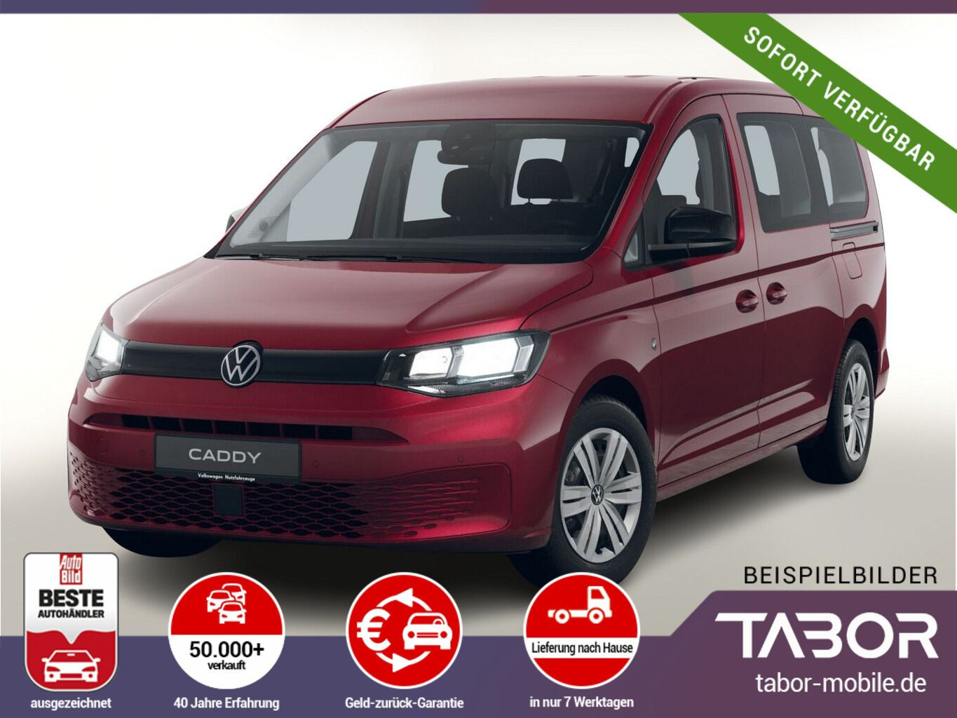 Volkswagen Caddy 2.0 TDI Maxi 122 Ready2D 2ZClim