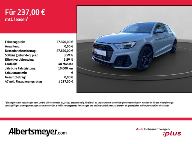 A1 Sportback 25 TFSI S-LINE+LED+NAVI+OPTIKPAKET