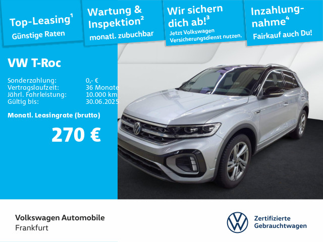 T-Roc 2.0 TDI R-Line DSG AHK Navi DC LED