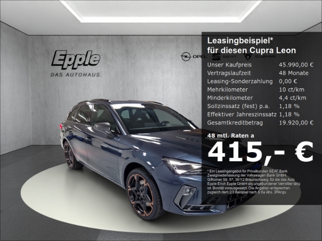 CUPRA Leon 1.5 Sportstourer VZ e-HYBRID
