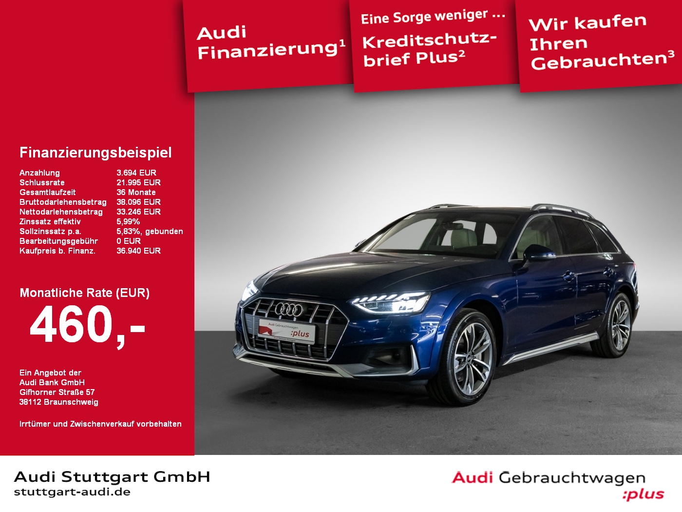 Audi A4 Allroad 45 TFSI qu