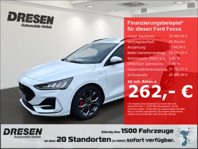Focus ST-Line Turnier Matrix LED/ACC/Rückfahrkamera/Navi