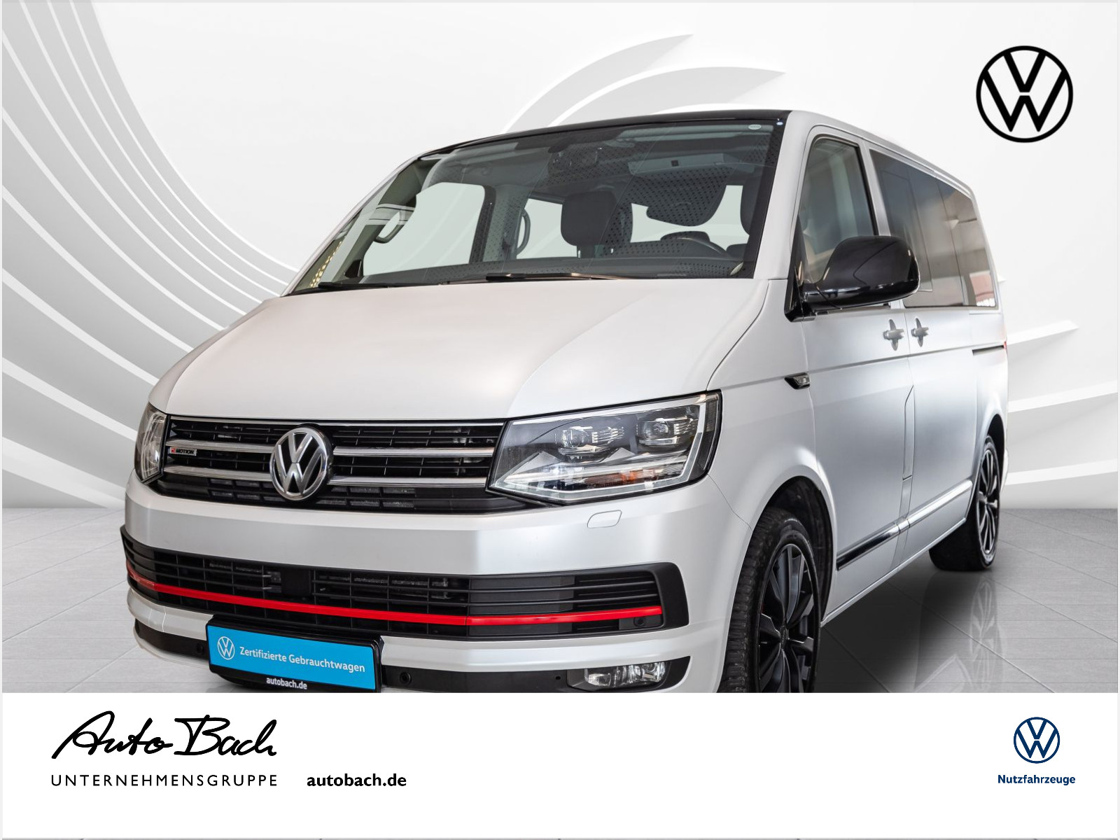 T6 Multivan 2.0 TDI "Highline" 4M DSG KR Navi LED Standhzg Rear Seat Entertainment ACC