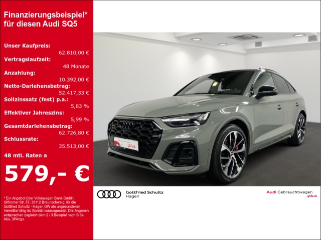 SQ5 Sportback TDI qu. tiptr. MATRIX NAV PAN AHK HUD
