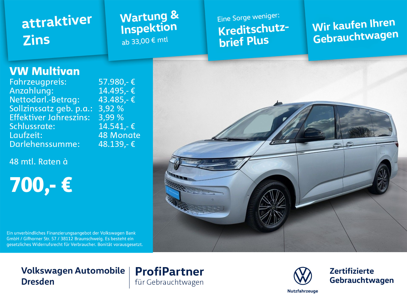 Volkswagen T7 Multivan Multivan Style LÜ IQ