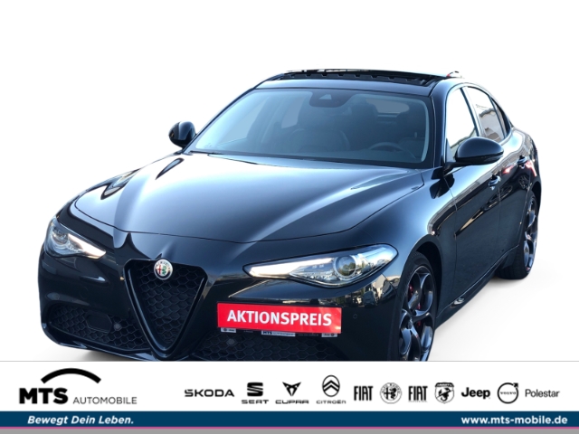 Alfa Romeo Giulia 2.0 B-Tech Turbo 16V EU6d-T Sportpaket El Fondsitzverst El Panodach