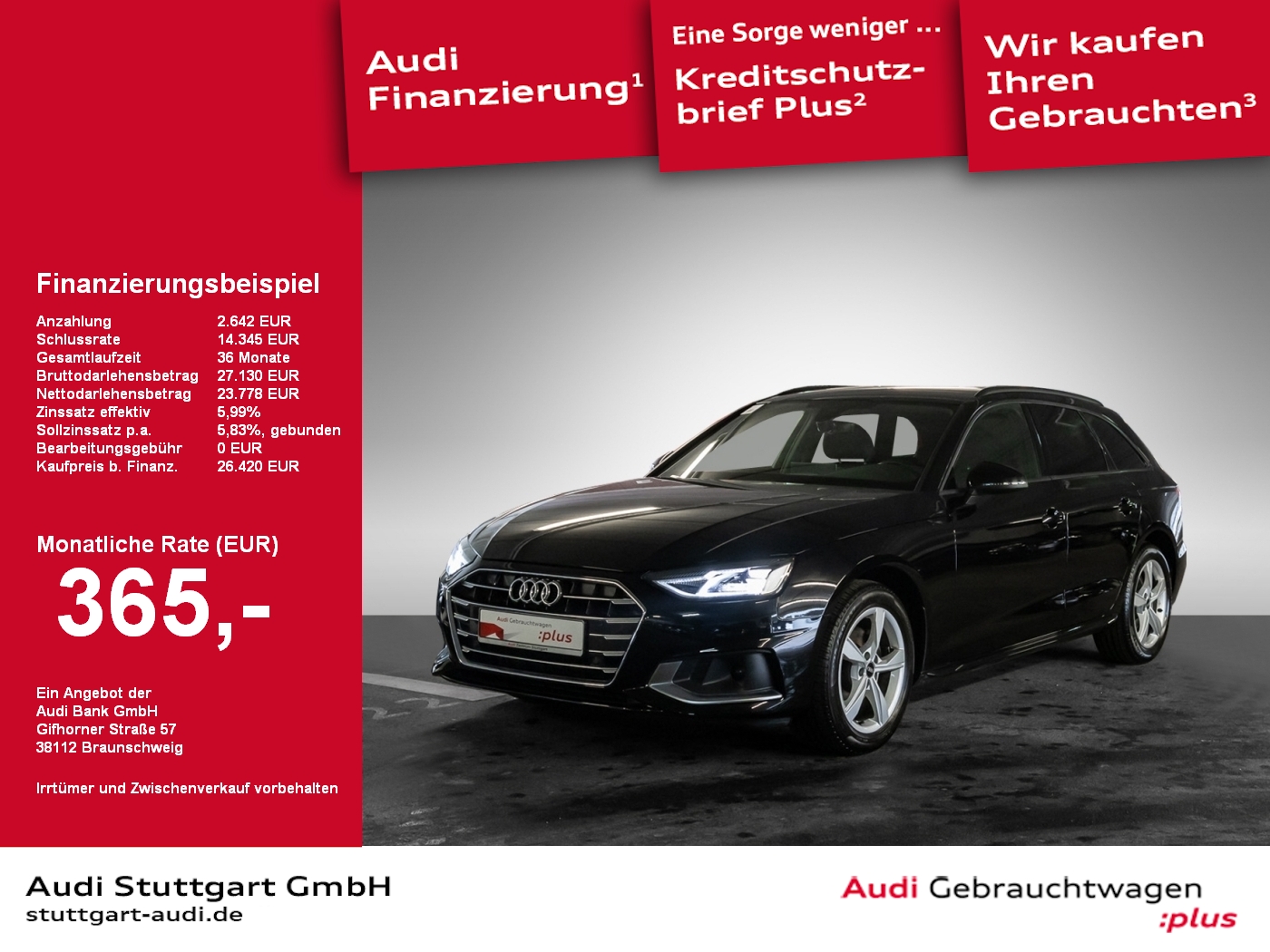 Audi A4 Avant 35 TDI Advanced
