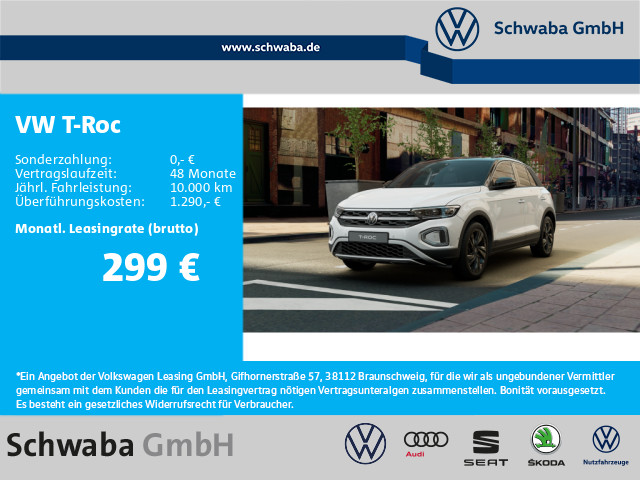 T-Roc Style 1.5 l TSI DSG *MATRIX*AHK*ACC*R-KAM*