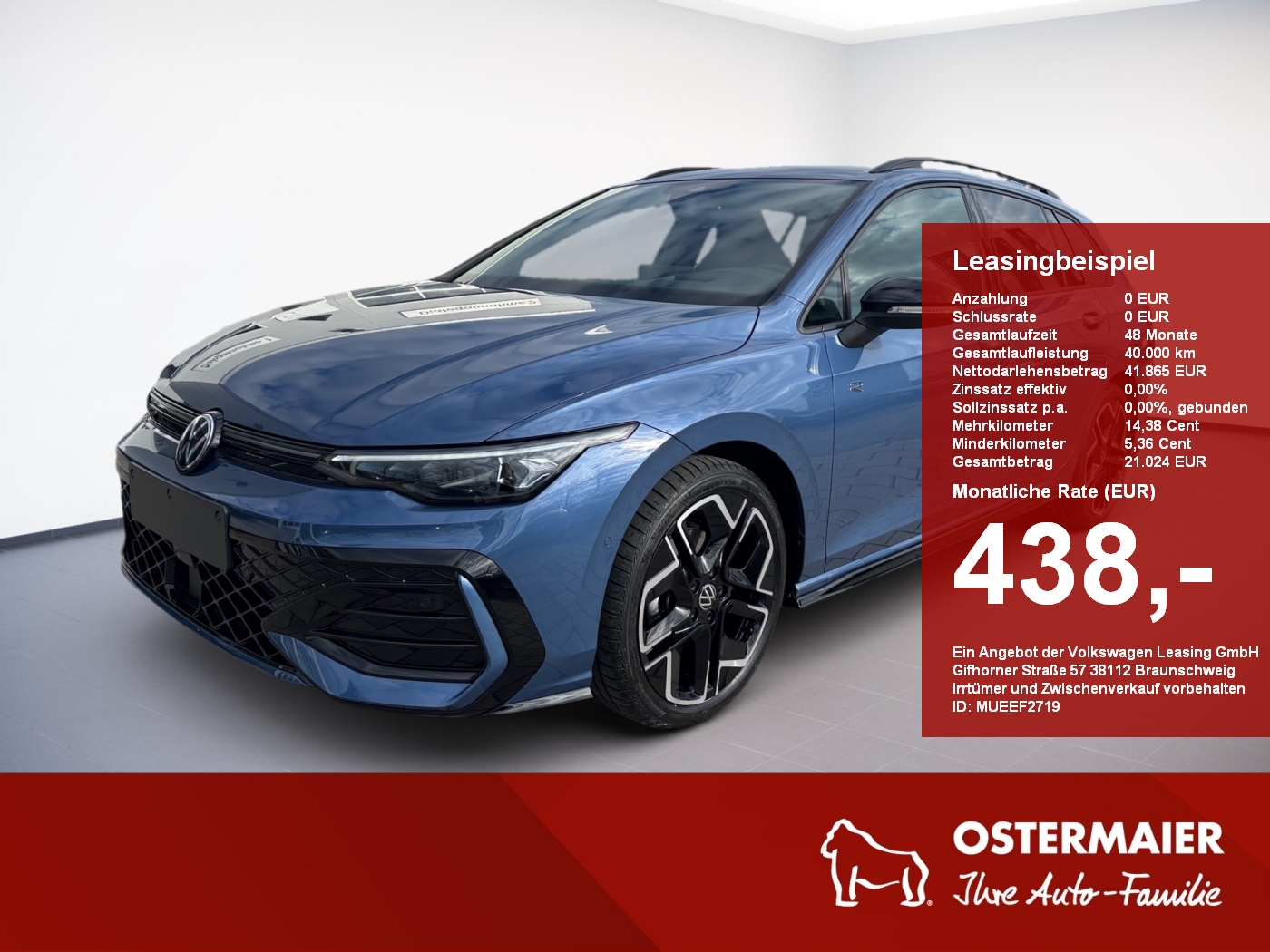 Golf VIII Variant R-Line 1.5 eTSI 150PS DSG IQ.LIGHT,AHK,ACC,NAVI,HuD,KAMERA,KEYLESS Facelift