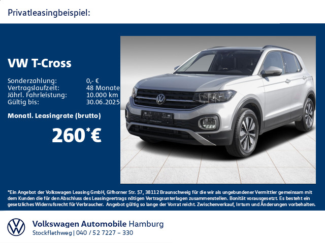 Volkswagen T-Cross 1.0 TSI Move