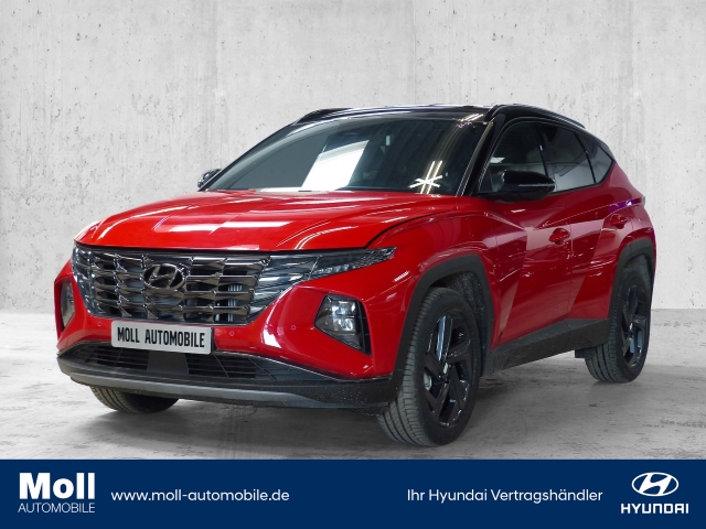 Hyundai Tucson Advantage LRH Elektr Heckkl Dachlackierung Schwarz
