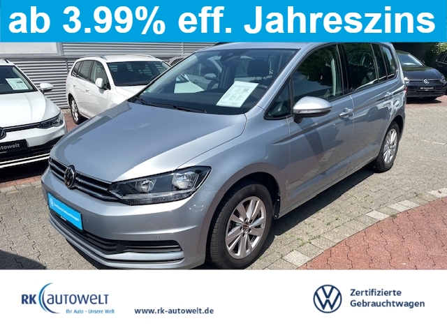 Touran 1.5 TSI DSG Comfortline Navi AHK digitales Cockpit ACC Apple CarPlay Keyless