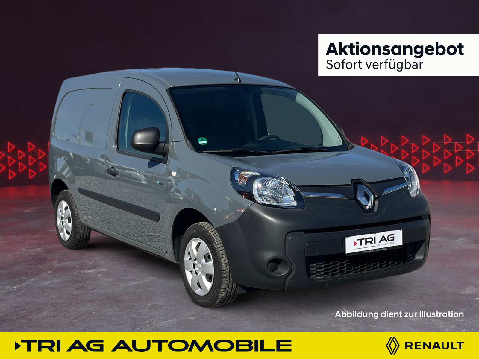 Kangoo Rapid Z.E. 100% Elektrisch inklusive Batterie