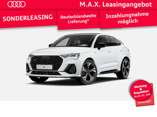 Q3 Sportback 45 TFSI quattro S LINE+AHK+LED+B&O+