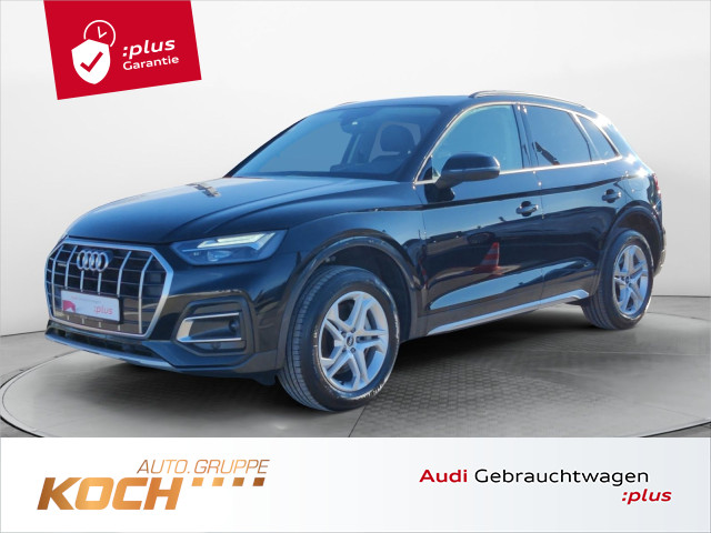 Q5 50 TFSI e q. S-Tronic advanced, LED, ACC, Sportsitze, Leder, Navi, RFK