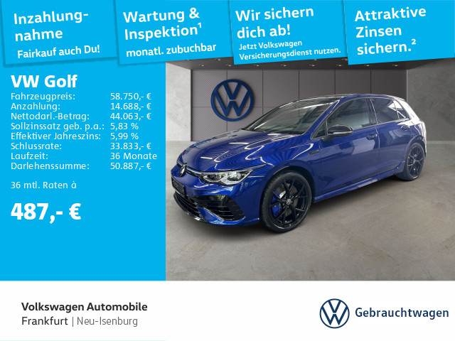 Golf VIII 2.0 TSI DSG R 4Motion Navi IQ.Light ACC DCC DAB+