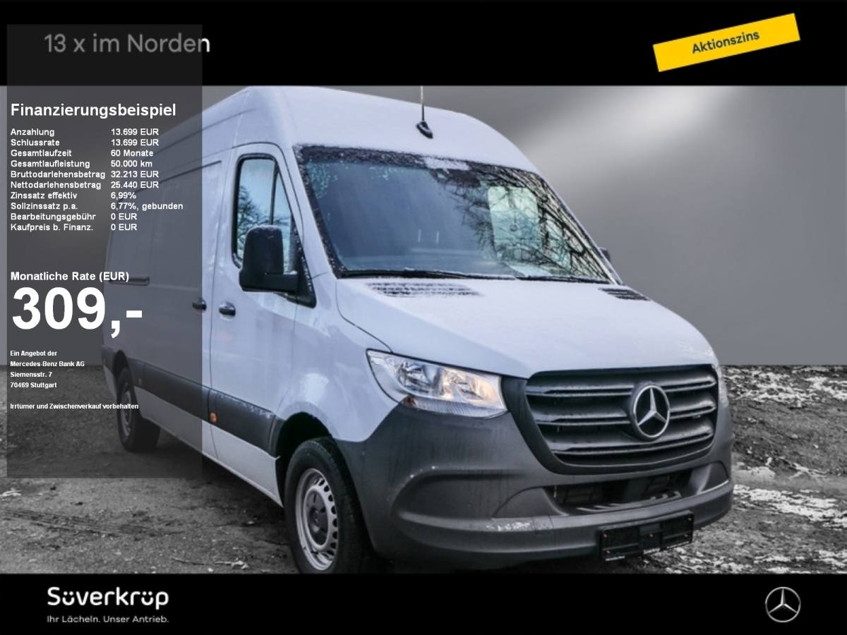 Sprinter 317 CDI Kasten L2H2 Klima AHK 3,5 Navi