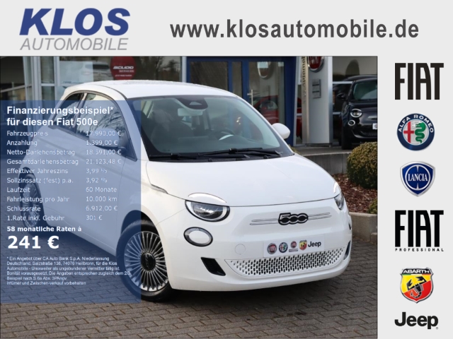 Fiat 500E 3.8 ICON 2kWh 95PS