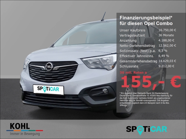 Opel Combo 1.5 Cargo E Selection D