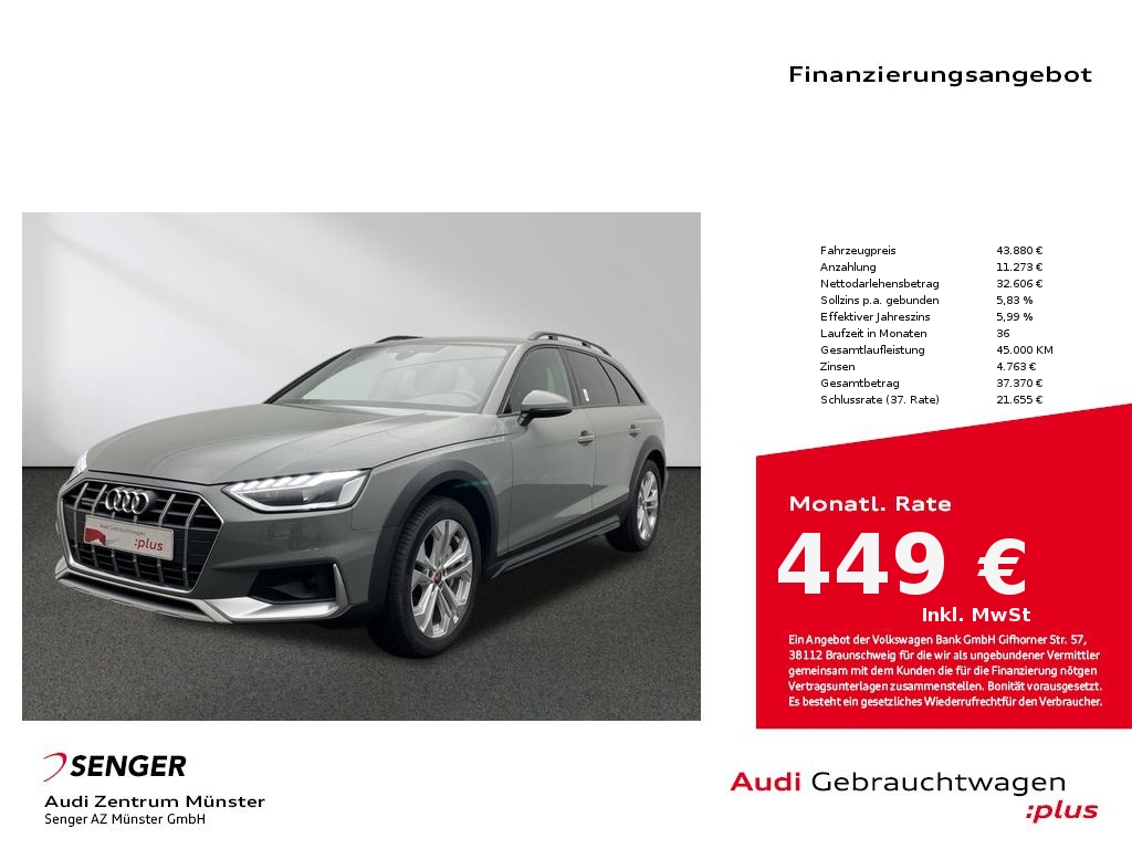 Audi A4 Allroad 50 TDI quattro Business-Paket