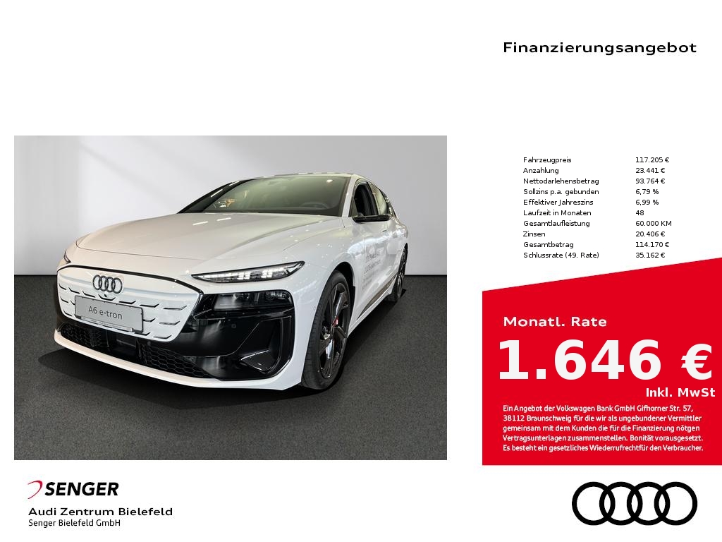 S6 Avant e-tron Matrix-LED Bang & Olufsen Navi 