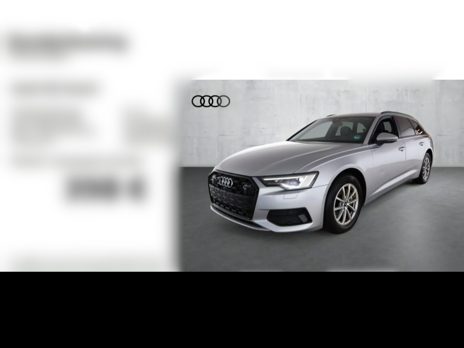 Audi A6 Avant 40 TDI qu advanced schwarzpaket Head_up
