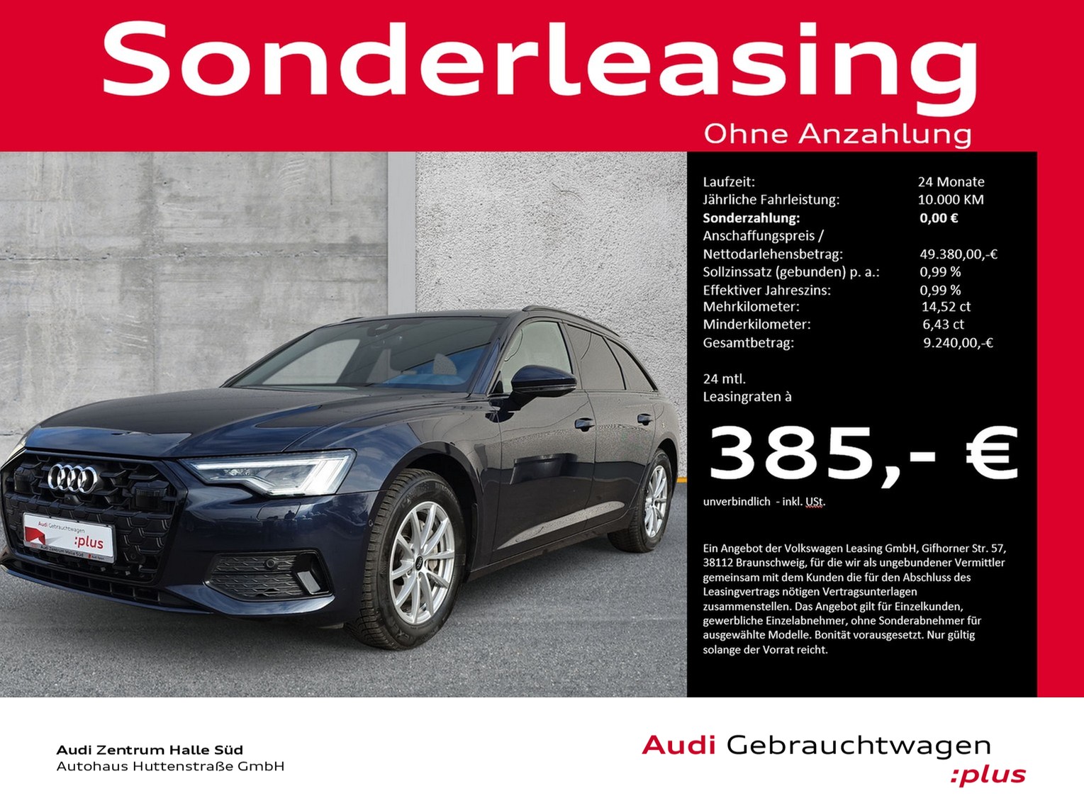 A6 Avant 35 TDI advanced MATRIX PANO HuD AHK