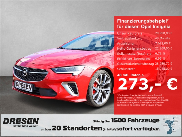 Opel Insignia 2.0 GSi Turbo SITZE