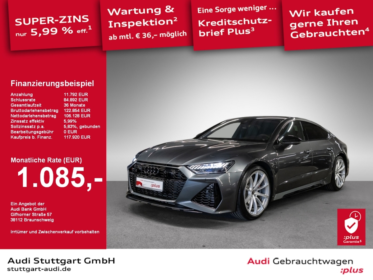 RS 7 Sportback performance RS-Designpaket blau