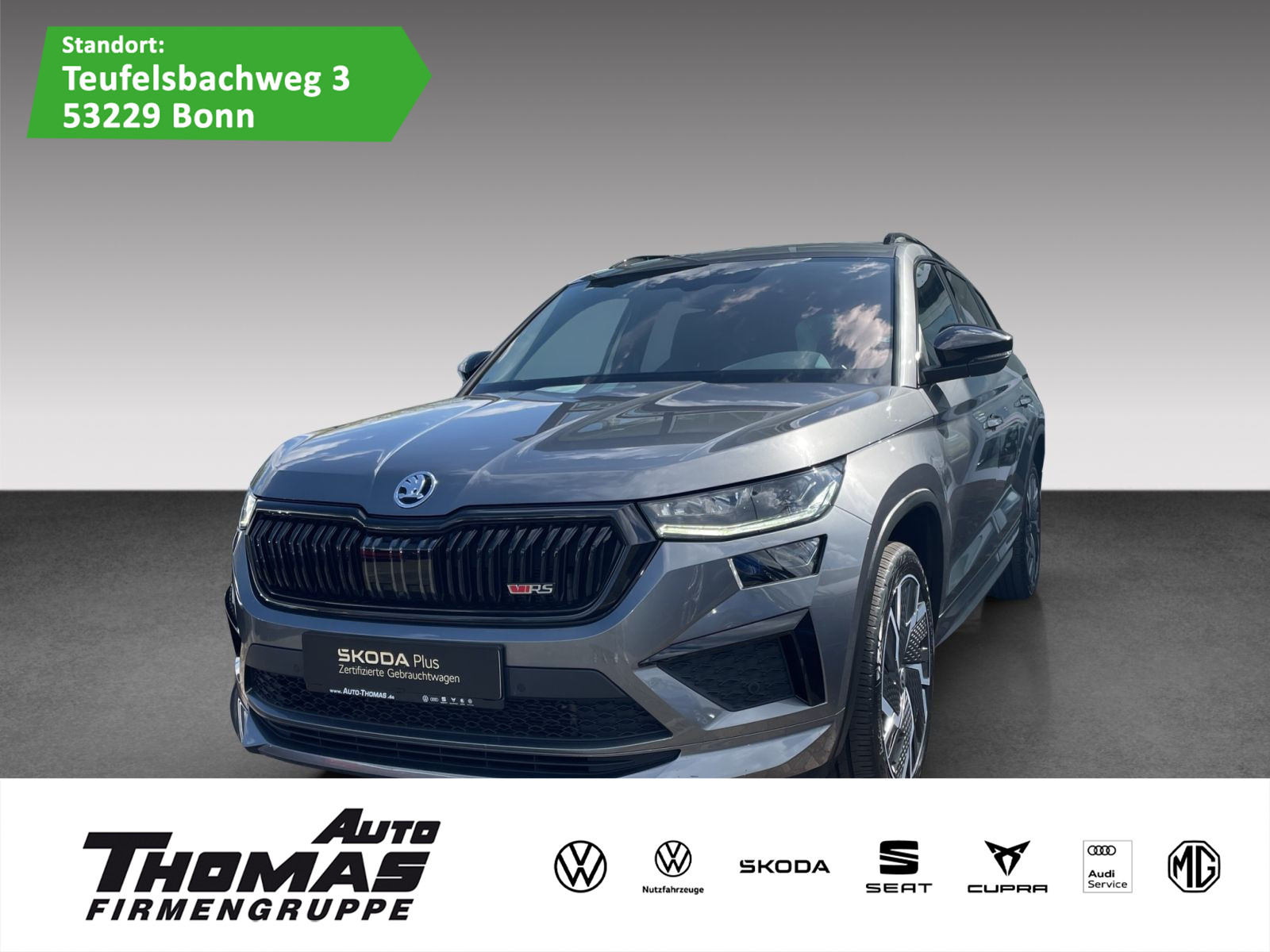 Kodiaq RS 2.0 TSI DSG 4x4 LED NAVI AHK PANO