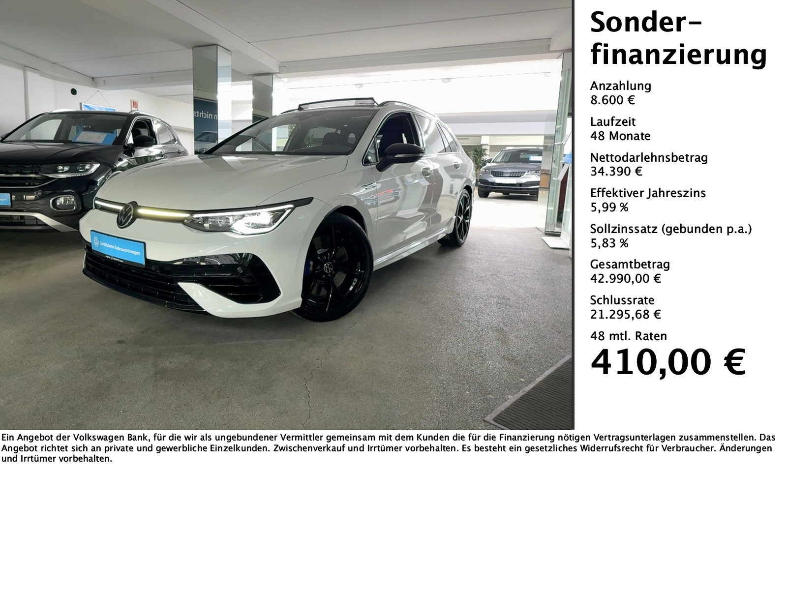 Golf R Variant 2.0 TSI DSG 4M+LED+ACC+PDC+NAVI