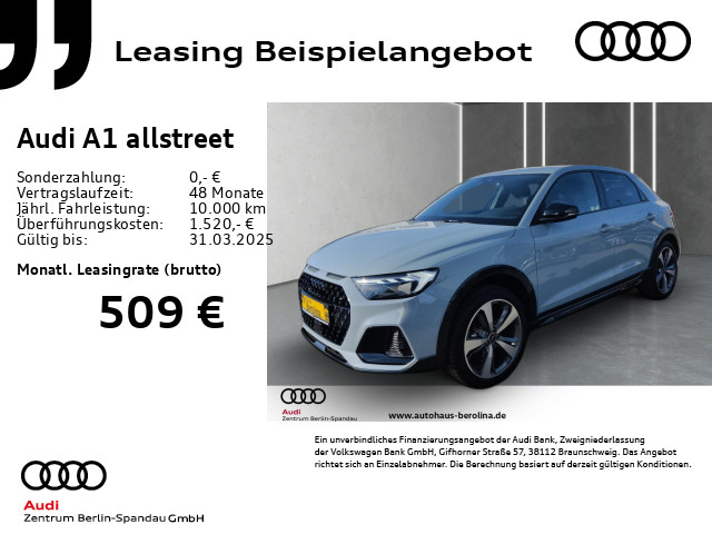 A1 allstreet 35 TFSI S line int. S tronic *ACC*