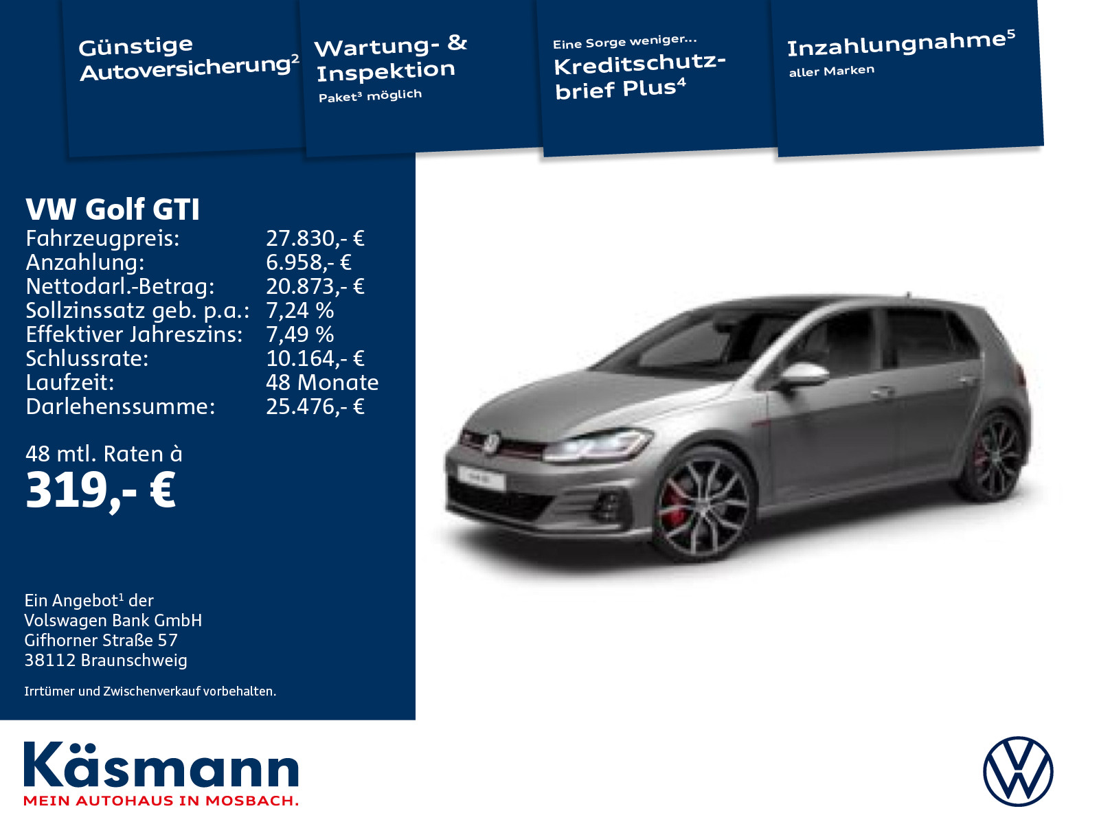 Volkswagen Golf VII GTI Performance 19