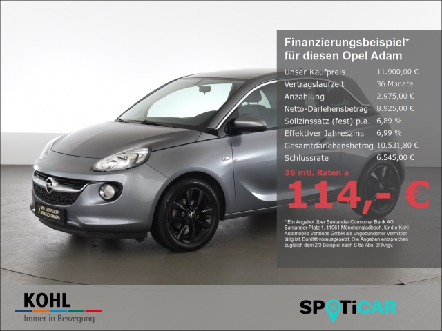 Opel Adam 1.2 120 Jahre 70