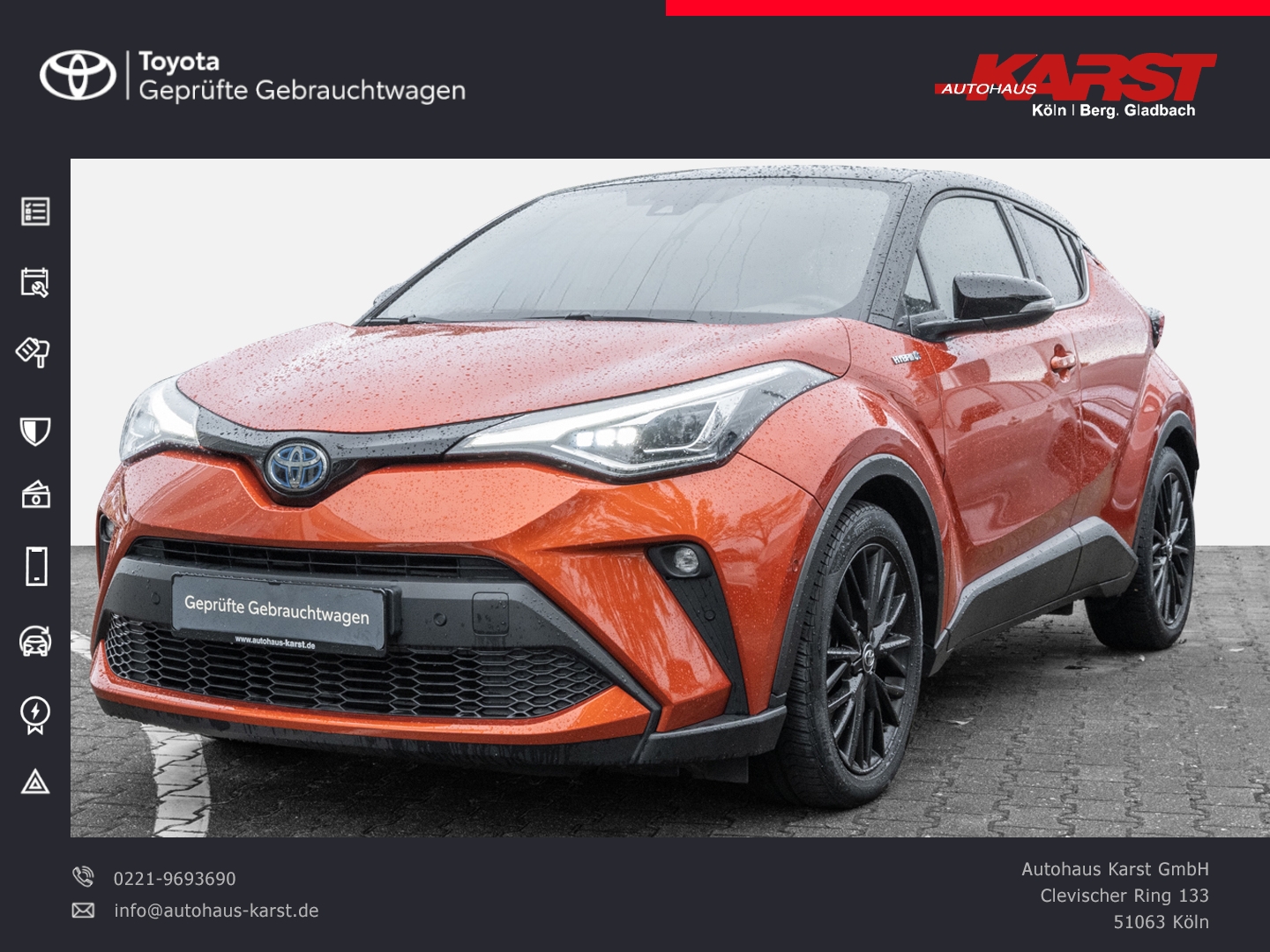 C-HR - 2.0 l Hybrid 4x2 Orange Ed. CVT LEDER TOP
