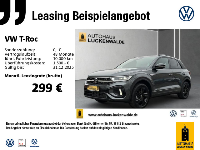 T-Roc 1.5 TSI R-Line DSG *PANO*IQ-MATRIX*R-CAM*