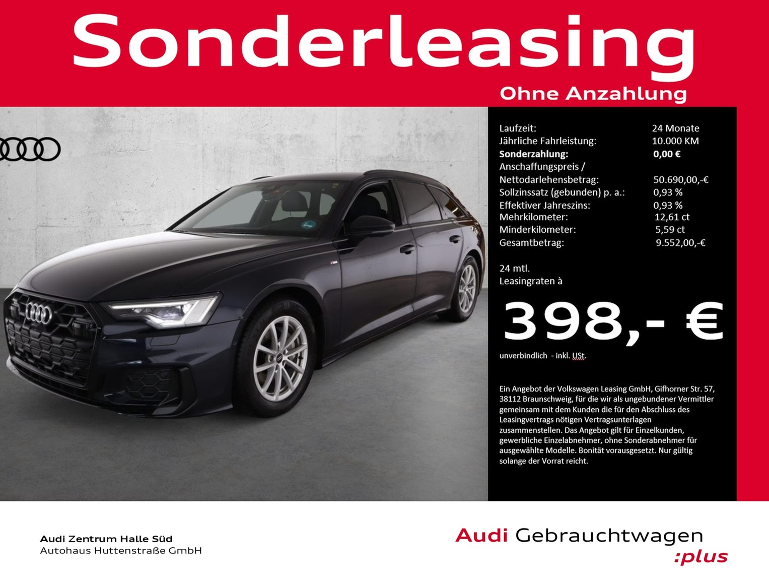 A6 Avant 40 TDI S line MATRIX LEDER ASSIS+ HuD