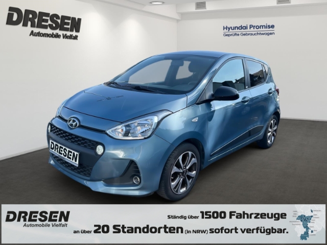 i10 1.2 Passion SHZ Klima Allwetter Freisprech BT el.SP Spieg. DAB LenkradHZG Tel.-Vorb. Alu